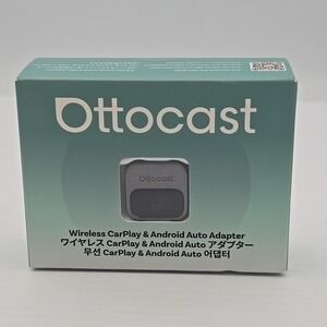 2in1 Ottocast Mini Dot Wireless Carplay&Android Auto Adapter USB Dongle BT5.0 US
